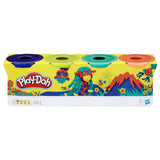 Play-Doh 4er-Pack (Wilde Farben) - afbeelding 1