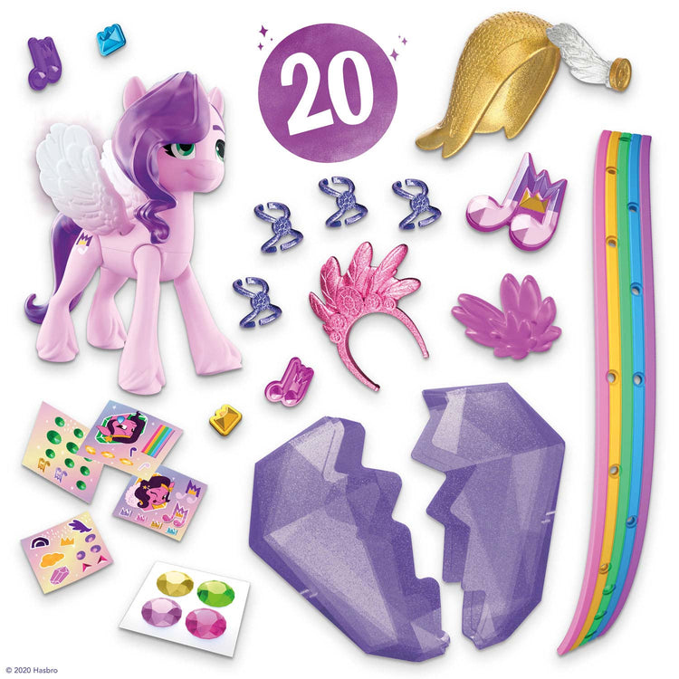 Hasbro mein kleiner Ponyfilm Kristal Adventures Blütenblätter