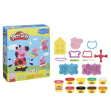 Play-Doh Peppa Pig Styling-Spielset – Modelliermasse – inklusive 9 Töpfen - afbeelding 2