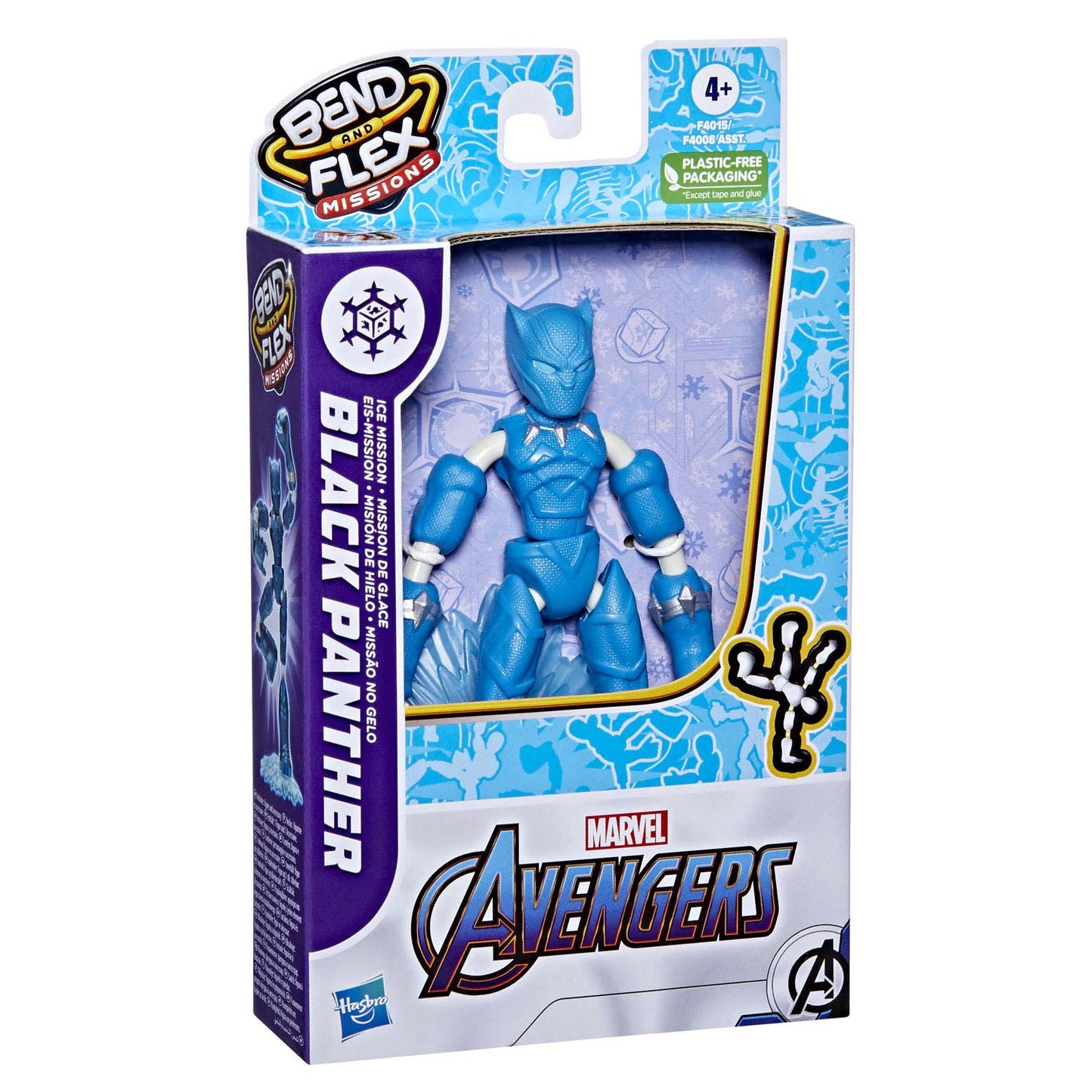 Hasbro Avengers Bend und Flex Ice Missionen