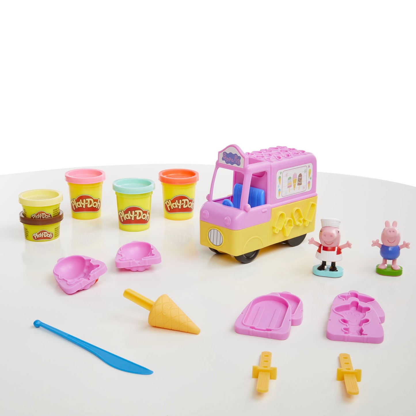 Spielen -doh peppas ijsjes - Clay Play Set