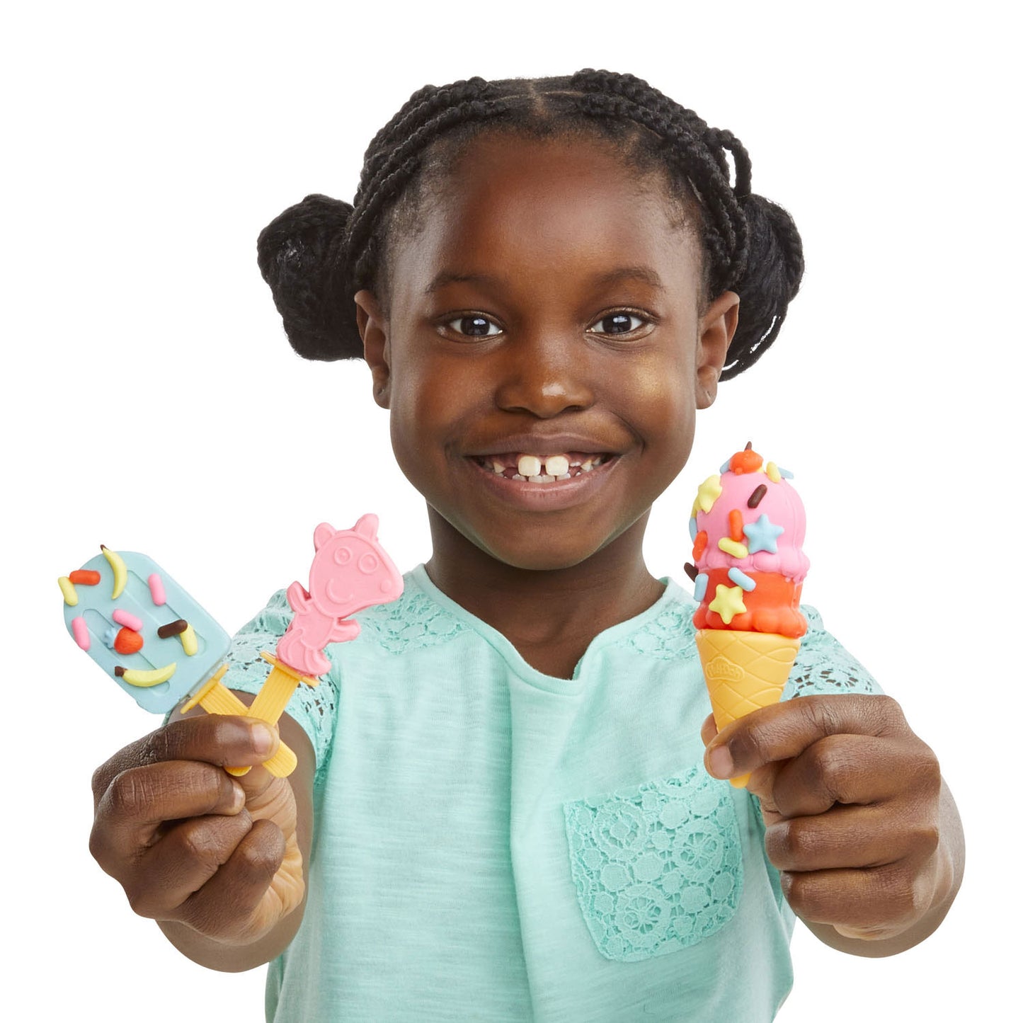 Spielen -doh peppas ijsjes - Clay Play Set