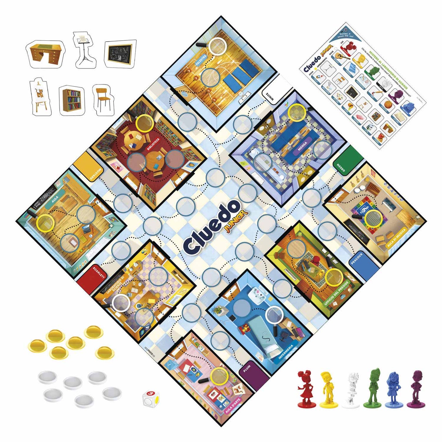 Hasbro Cluedo Junior Brettspiel