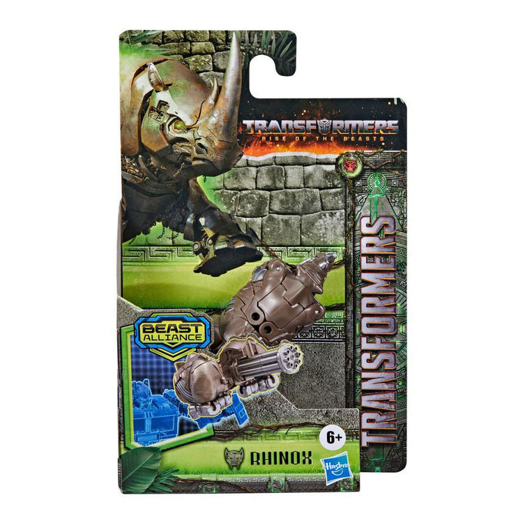 Hasbro -Transformatoren steigen der Bestien gegen Masters Actionfigur Rhinox
