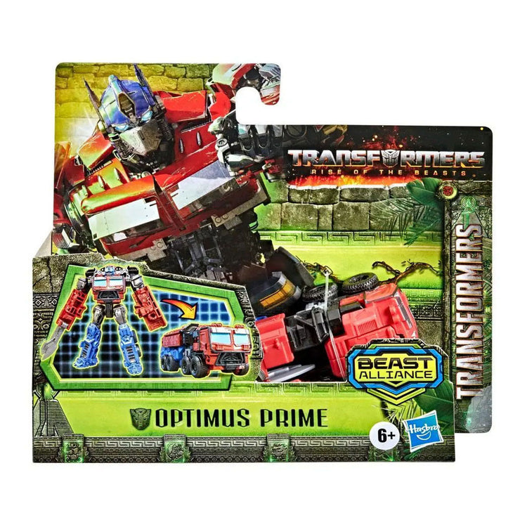 Hasbro -Transformatoren steigen der Tiere Battle Changers Action Figur Optimus Prime