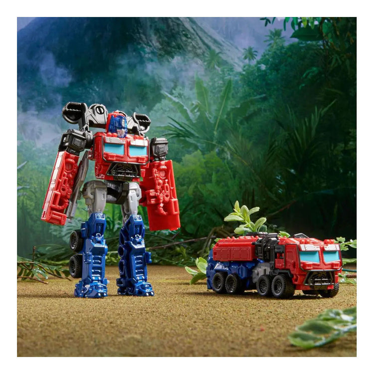 Hasbro -Transformatoren steigen der Tiere Battle Changers Action Figur Optimus Prime
