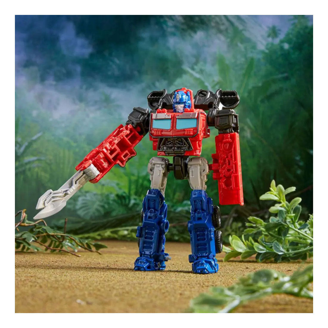 Hasbro -Transformatoren steigen der Tiere Battle Changers Action Figur Optimus Prime