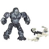 Hasbro -Transformatoren steigen der Bestien Weaponizer Action Figuren Optimus Primal Arrowstripe - afbeelding 4