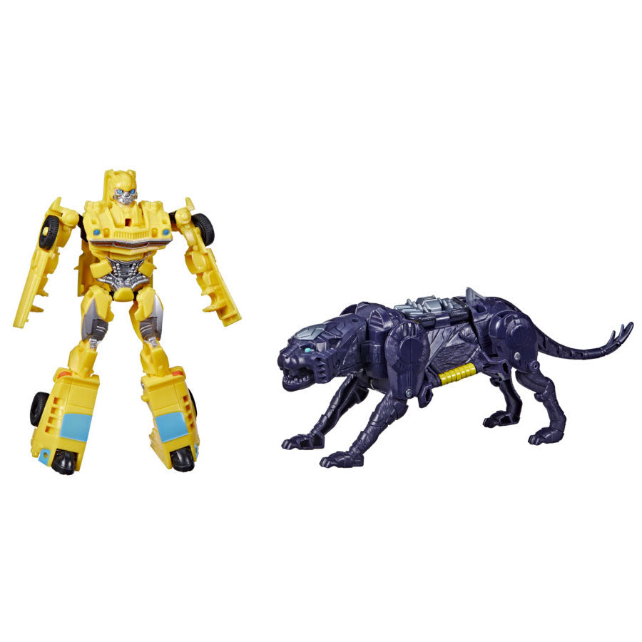 Hasbro -Transformatoren Aufstieg der Tiere Combiner -Actionfiguren Bumblebee Snarlsaber