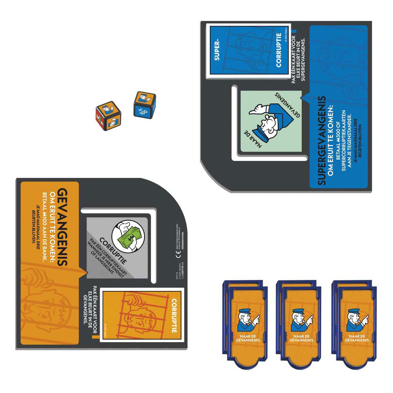 Game Monopoly Expansion gehen ins Gefängnis