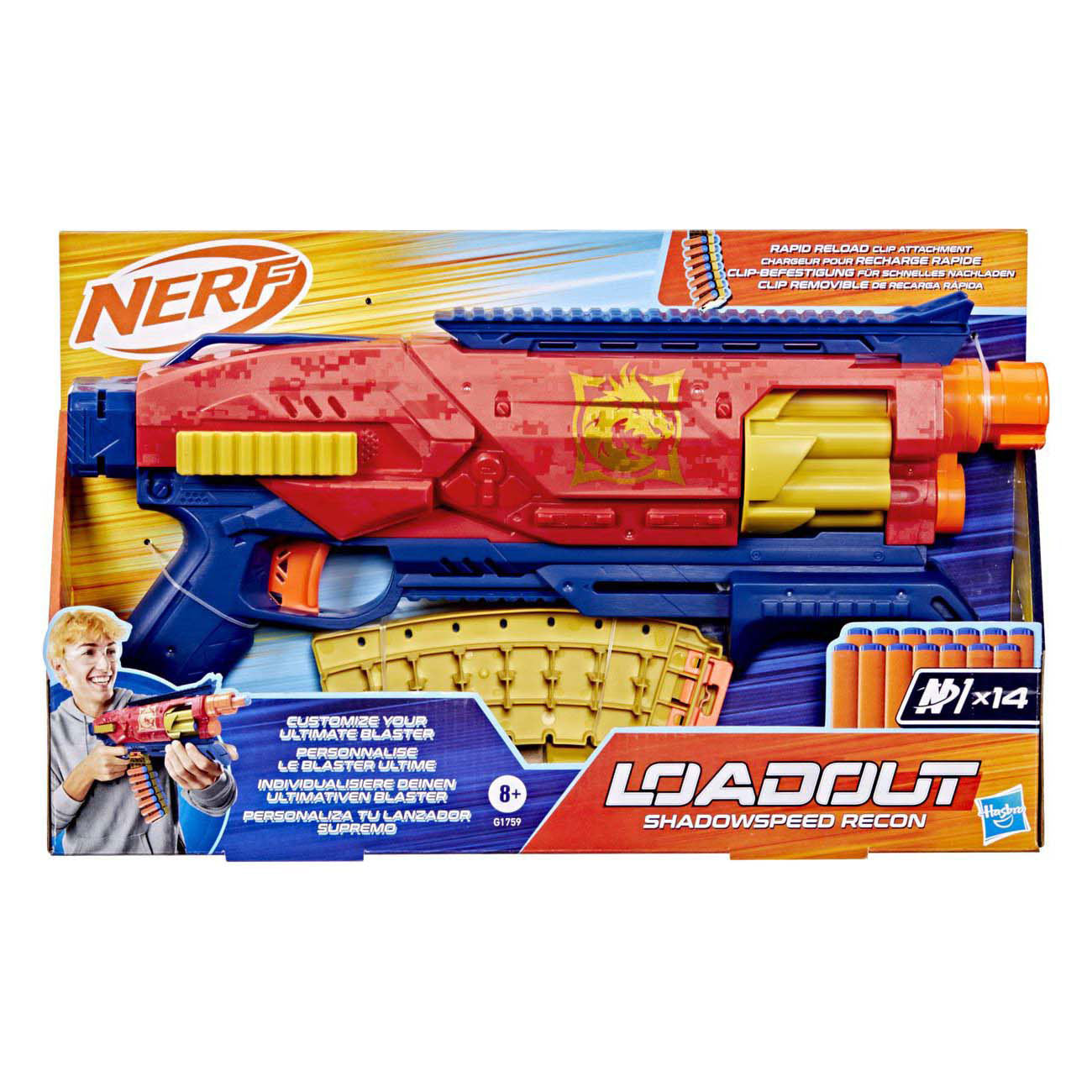 Nerf Loadout für Shadowspeed Recon
