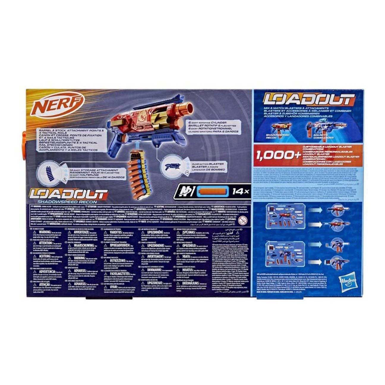 Nerf Loadout für Shadowspeed Recon