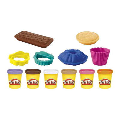 Kleine Play-Doh-Bäckerei – 6 Tontöpfe