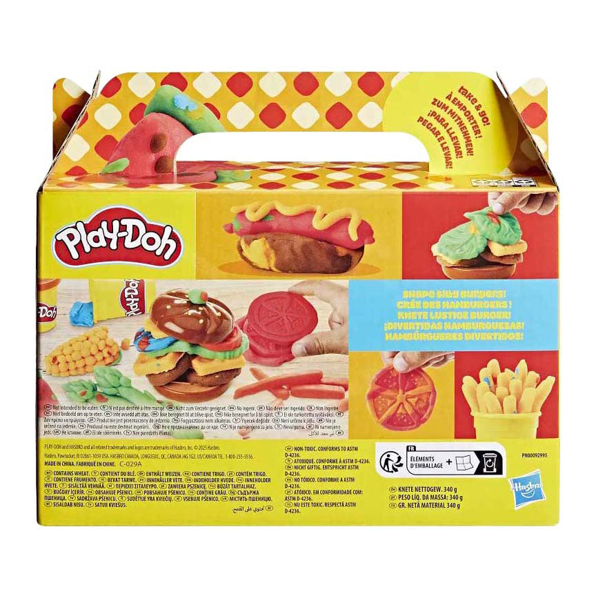 Play-Doh-Grillspaß – 6 Tontöpfe