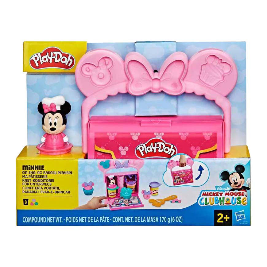 Play-Doh Disney Junior Bäckerei-Spielset – 3 Tontöpfe