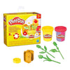 Kleine Play-Doh-Blumen, Sonnenblumen und Gänseblümchen – 2 Tontöpfe