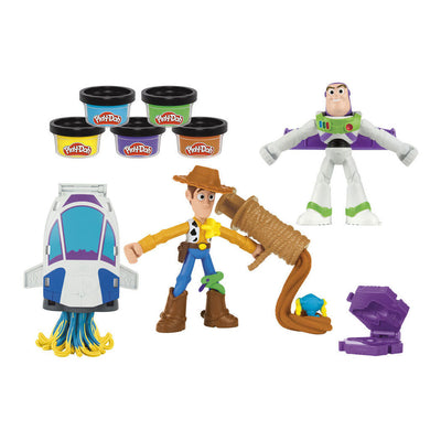 Play-Doh Toy Story 5 Ton-Set – 5 Tontöpfe