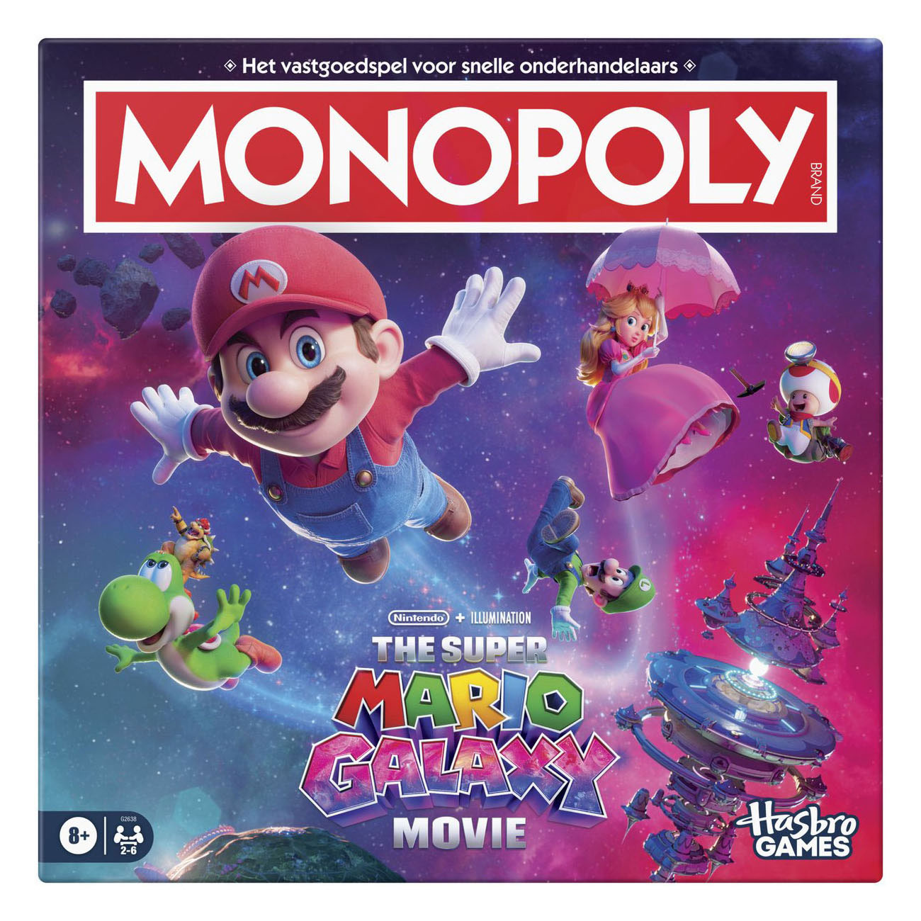 Hasbro Monopoly: The Super Mario Galaxy Movie Edition