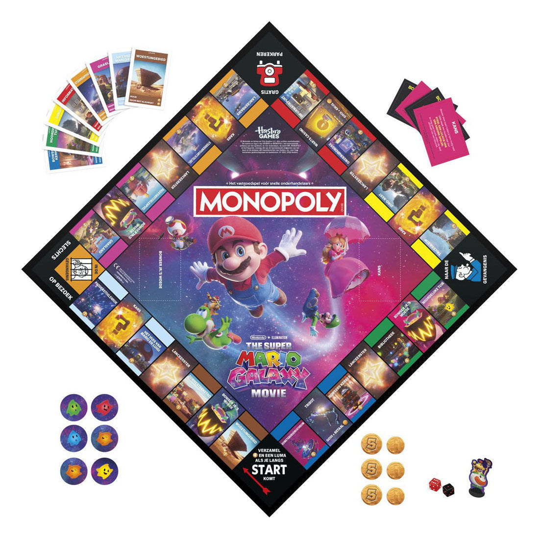 Hasbro Monopoly: The Super Mario Galaxy Movie Edition