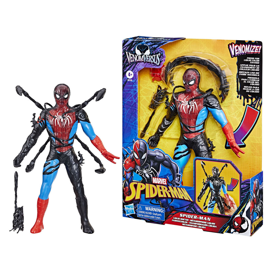 Marvel Spiderman Gift gegen Flüssigkeitsschieber