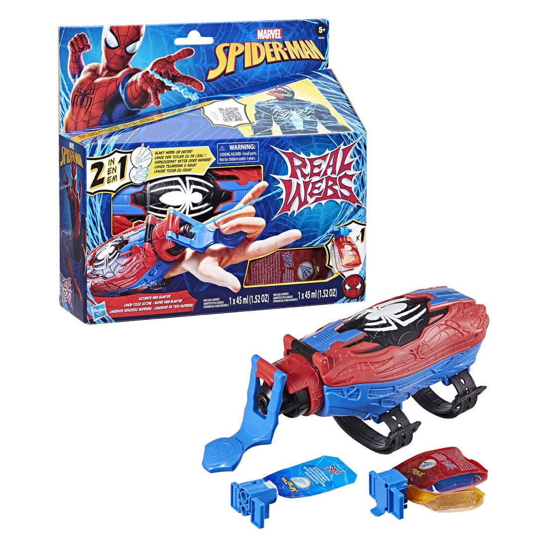 Marvel Spiderman Real Web Ultimate Webblaster