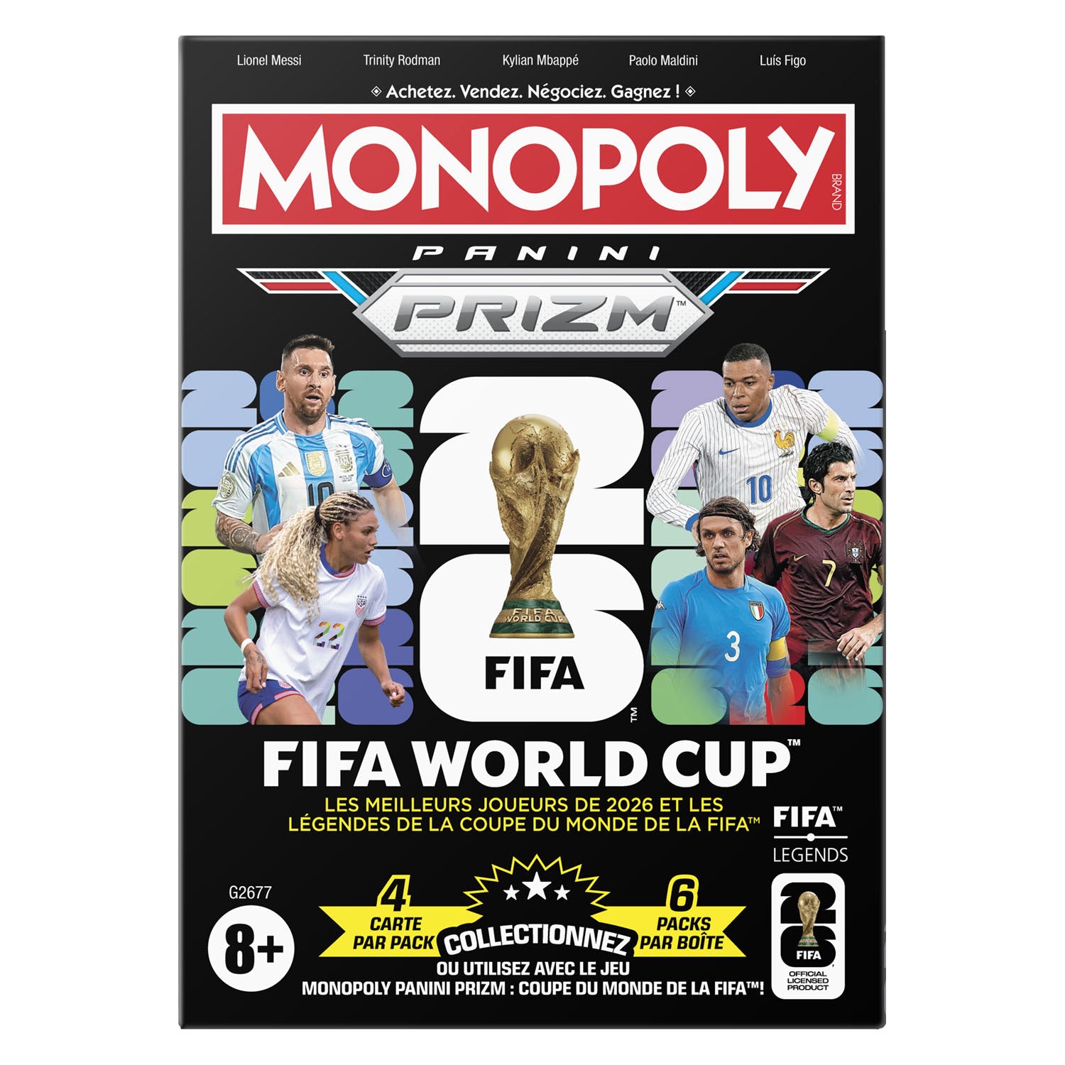 Hasbro Monopoly Panini Prizm: Fifa World Cup Booster Box