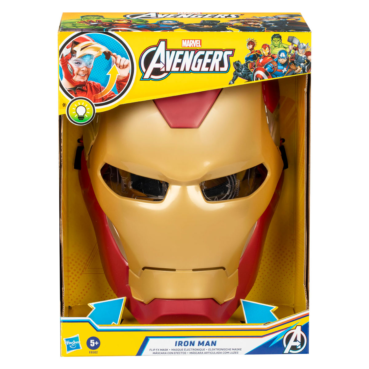 Marvel Avengers: The Iron Man Kostümmaske – Gold