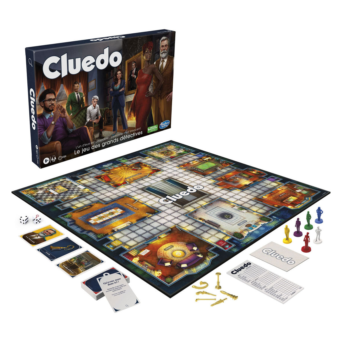 Hasbro Cluedo Brettspiel fr