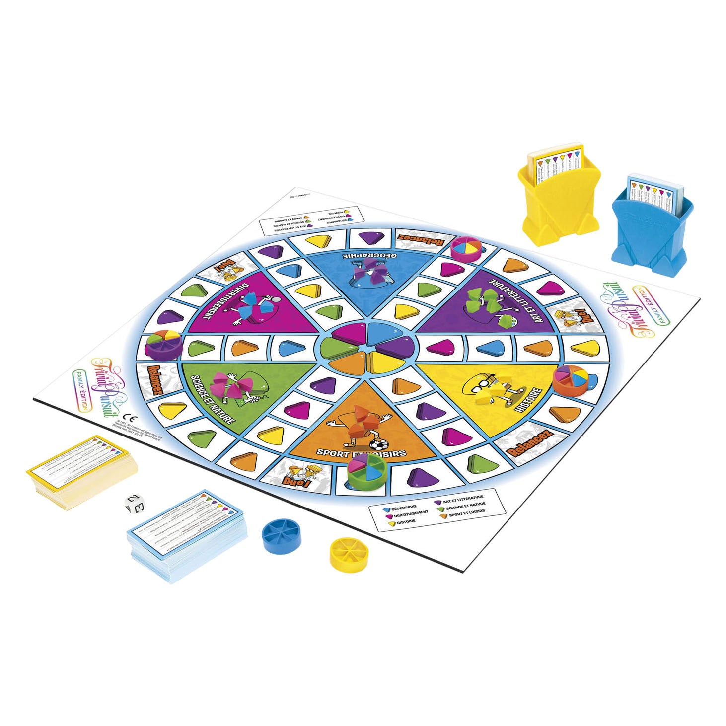 Hasbro Gaming Trivial Pursuit: Family Edition – Brettspiel (Französisch)