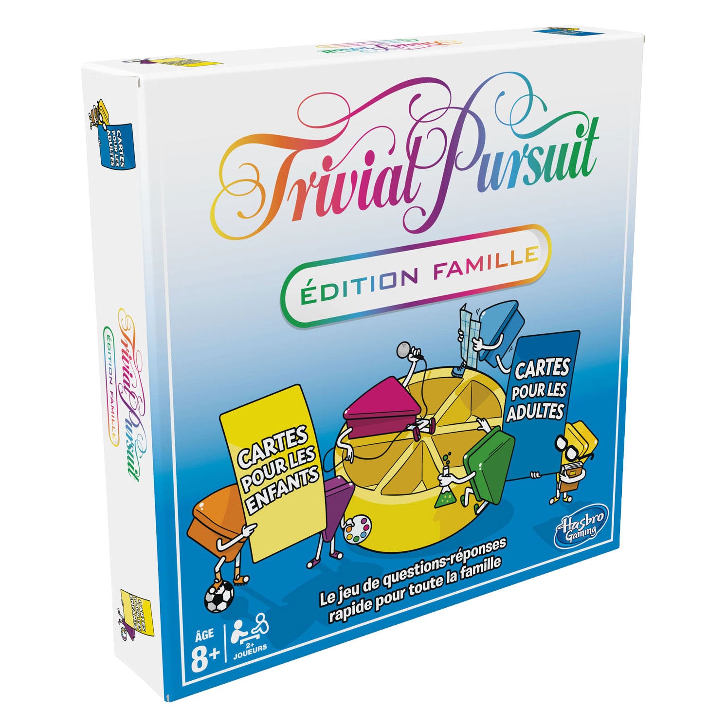 Hasbro Gaming Trivial Pursuit: Family Edition – Brettspiel (Französisch)