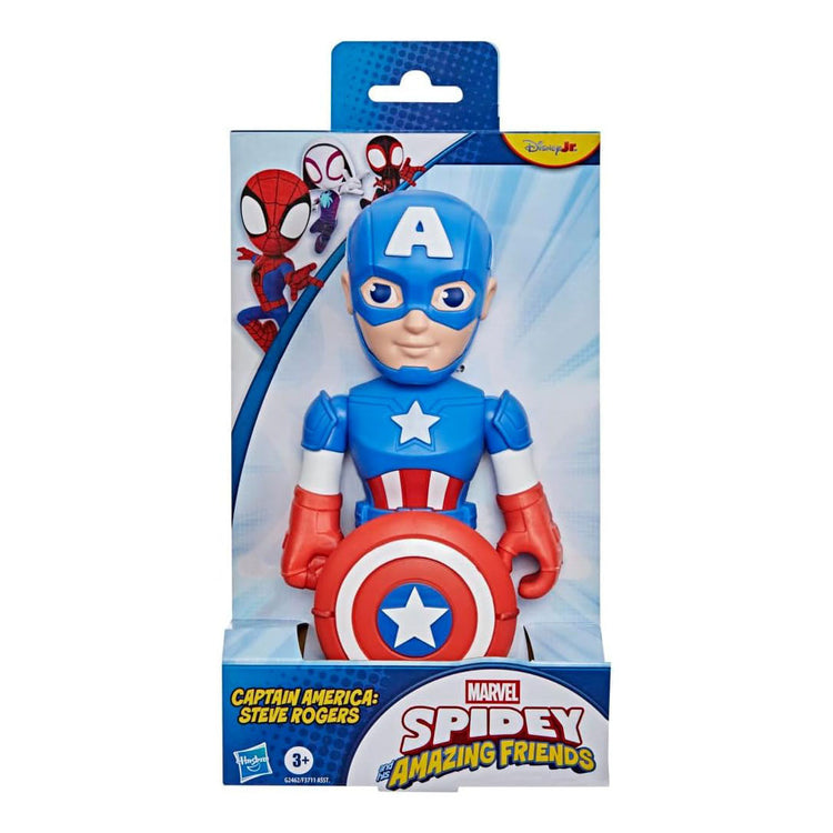 Marvel Spidey und seine tollen Freunde Captain America – Actionfigur 23 cm