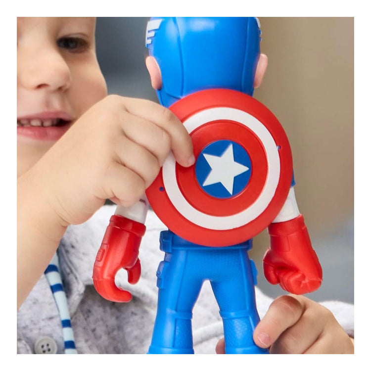Marvel Spidey und seine tollen Freunde Captain America – Actionfigur 23 cm
