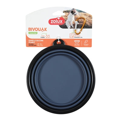 Zolux BVK Freek Ban faltbares Silikonblau