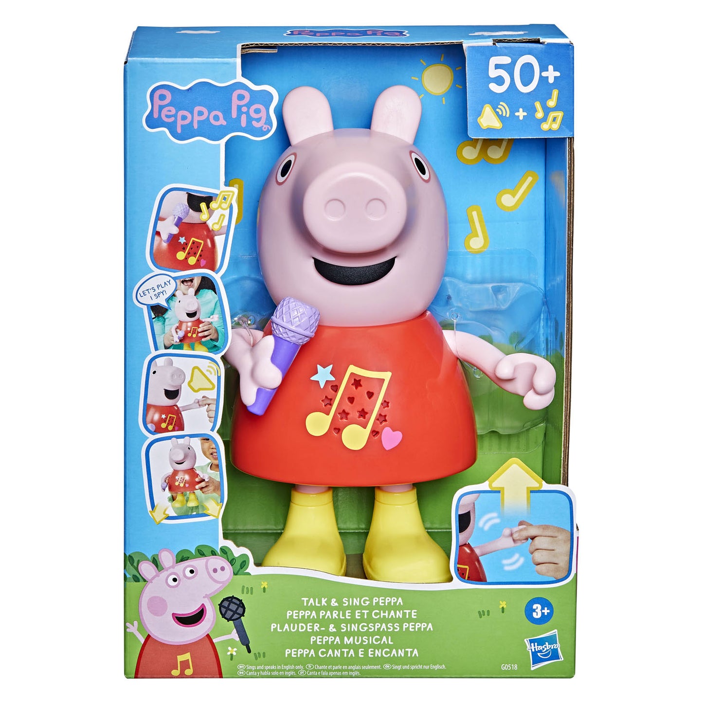 Hasbro Peppa Pig spricht und singt interaktive Figur
