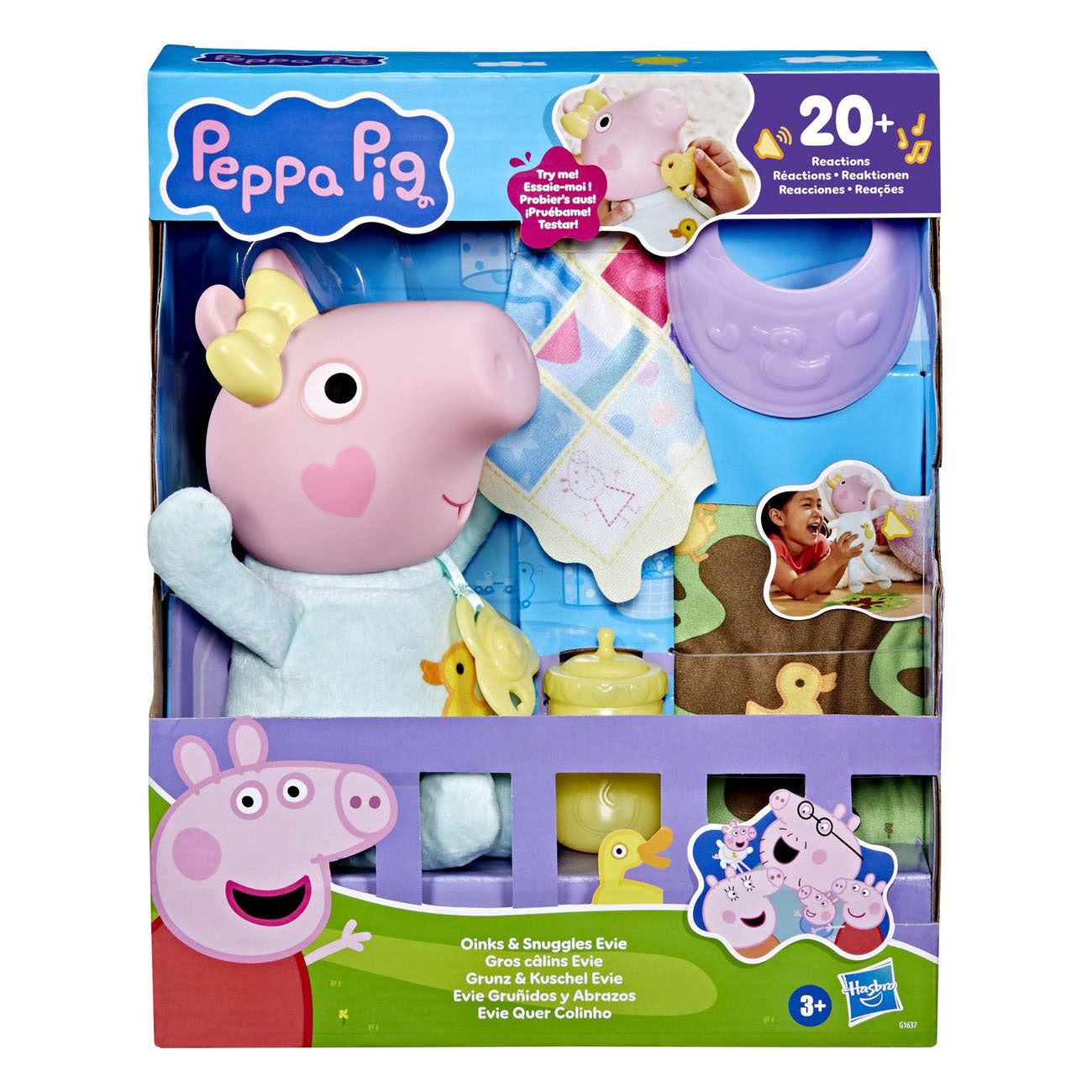 Peppa Pig Grunzer und Kuschelpuppe