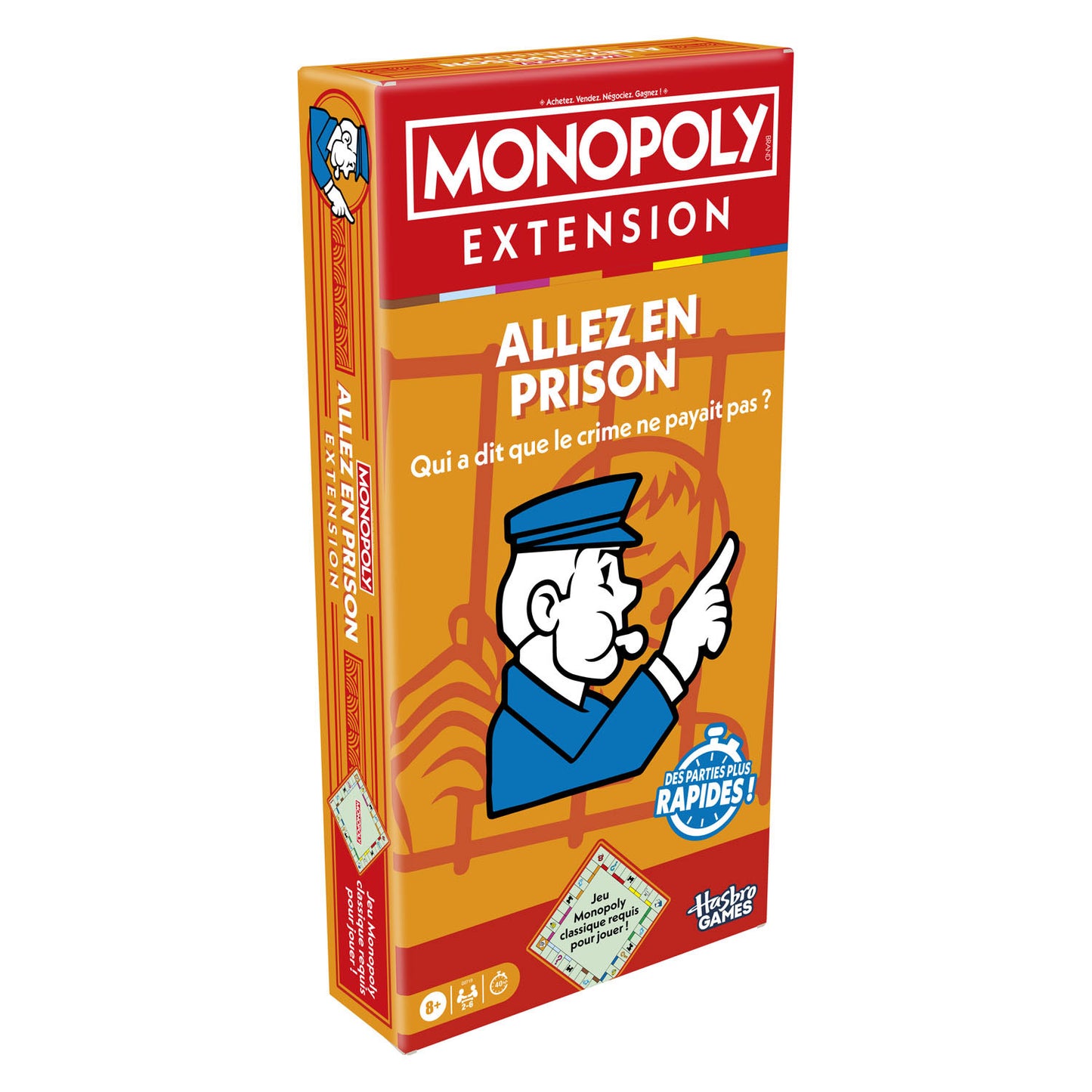 Die Monopolerweiterung von Hasbro landet im Gefängnis
