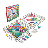 Monopoly Junior-Brettspiel – 2 Spiele in 1 – französische Ausgabe - afbeelding 2