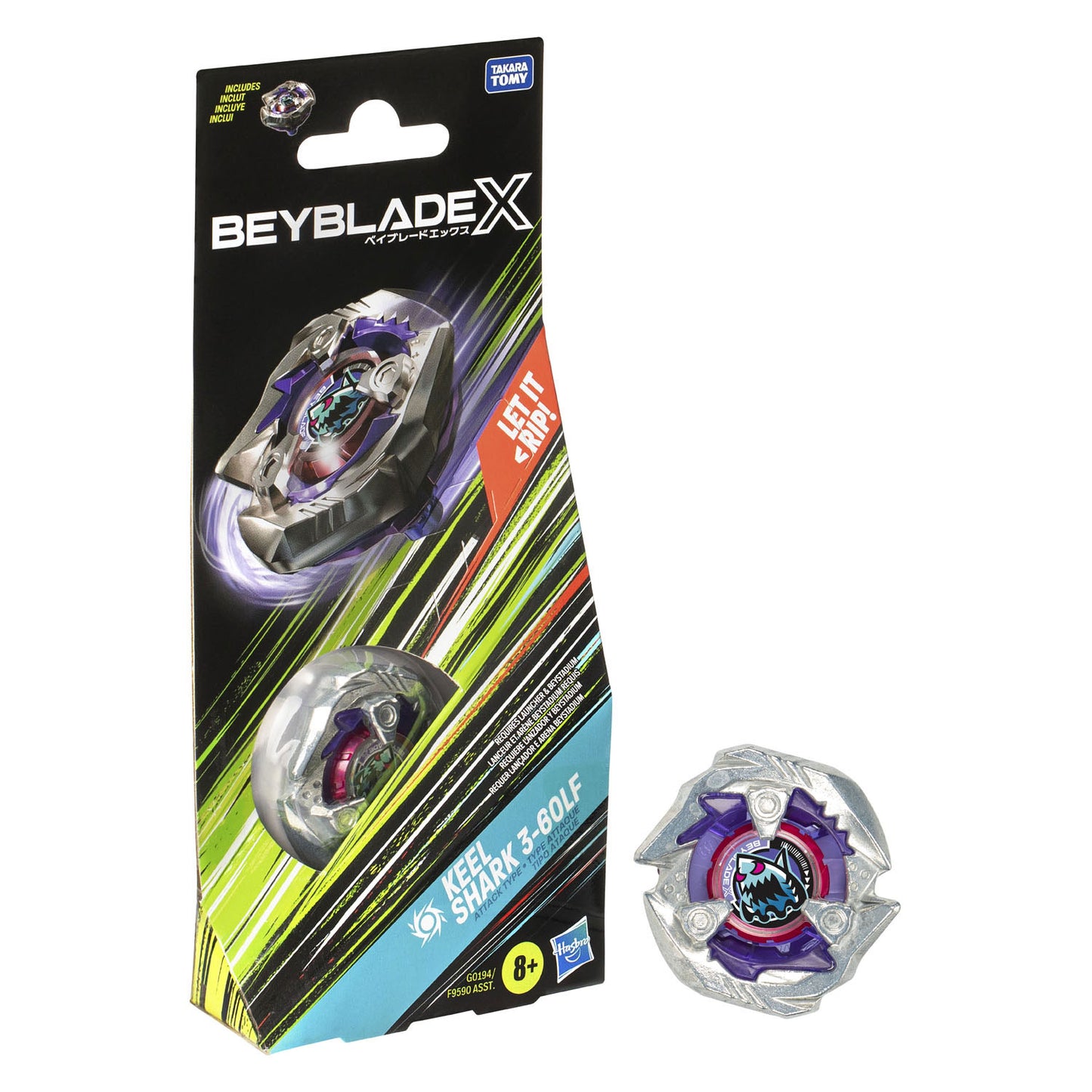 Hasbro Beyblade X Booster Einzel-Spielkreisel