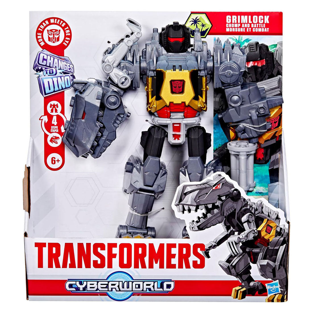 Transformatoren Cyberworld Chomp Battle Grimlock
