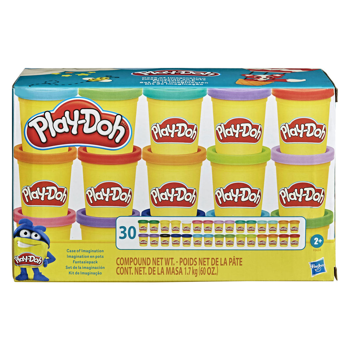 Play-Doh-Fantasie-Set – 30 Tontöpfe