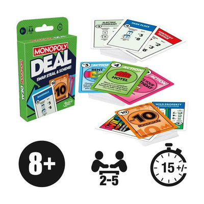 Hasbro Monopoly Deal Kartenspiel