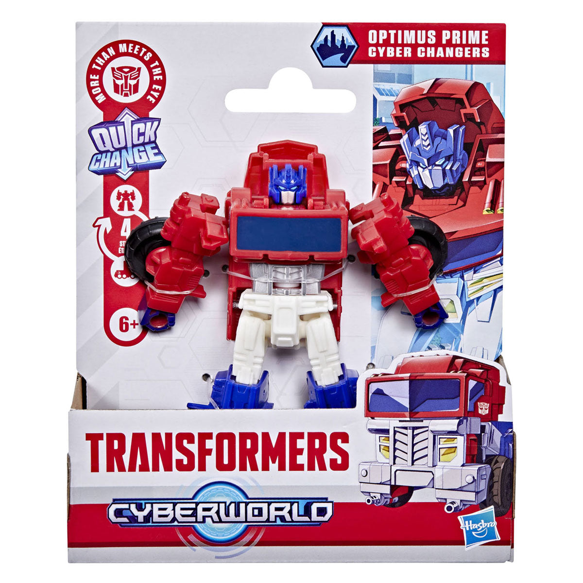 Hasbro Transformers Cyberworld Optimus Prime Cyber Changer Roboter