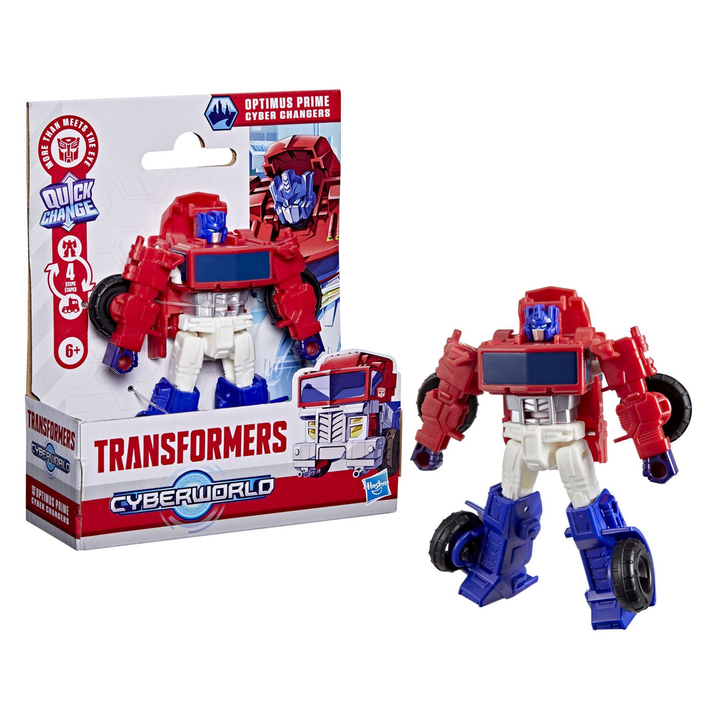 Hasbro Transformers Cyberworld Optimus Prime Cyber Changer Roboter