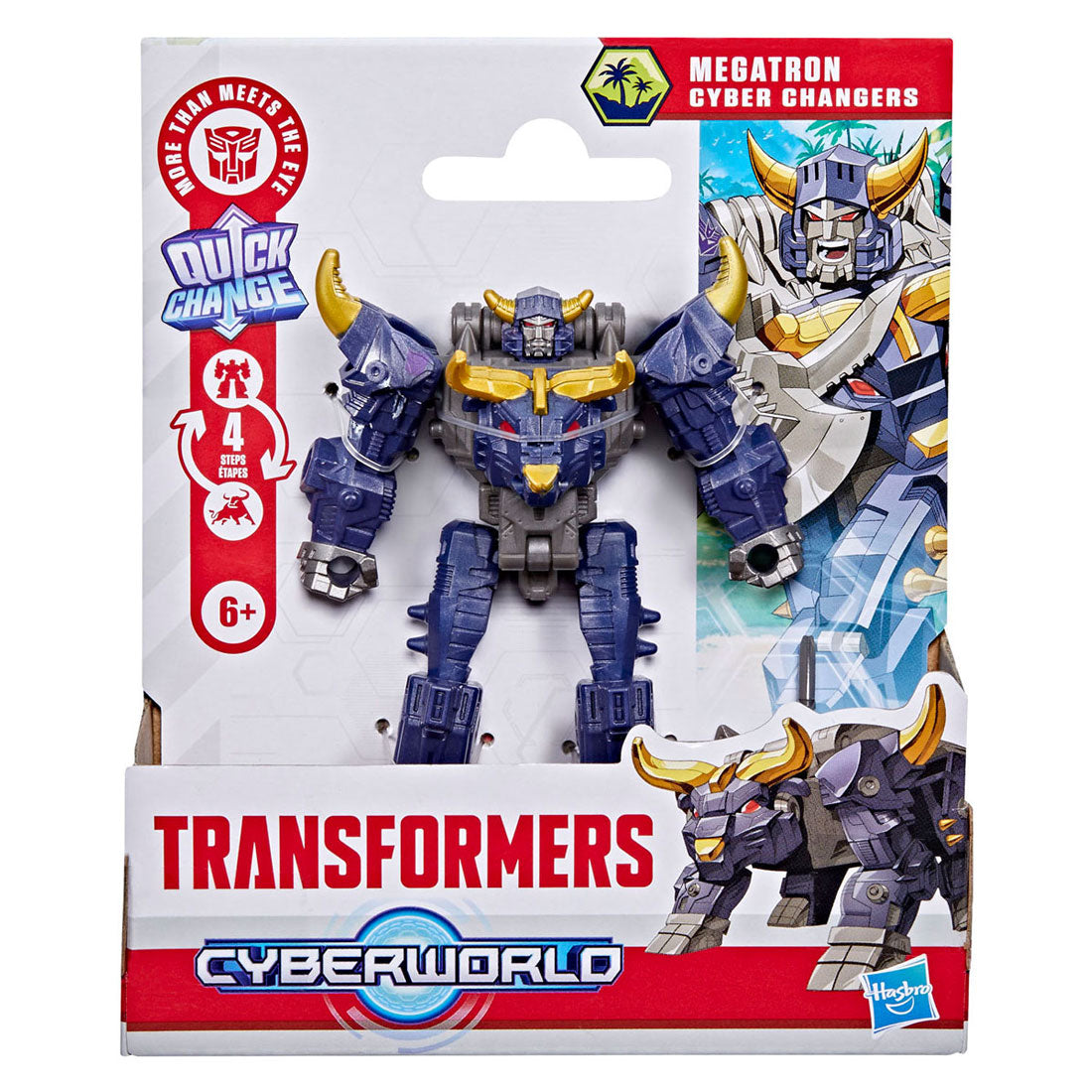 Hasbro Transformers Cyberworld Megatron Cyber Changer Roboter