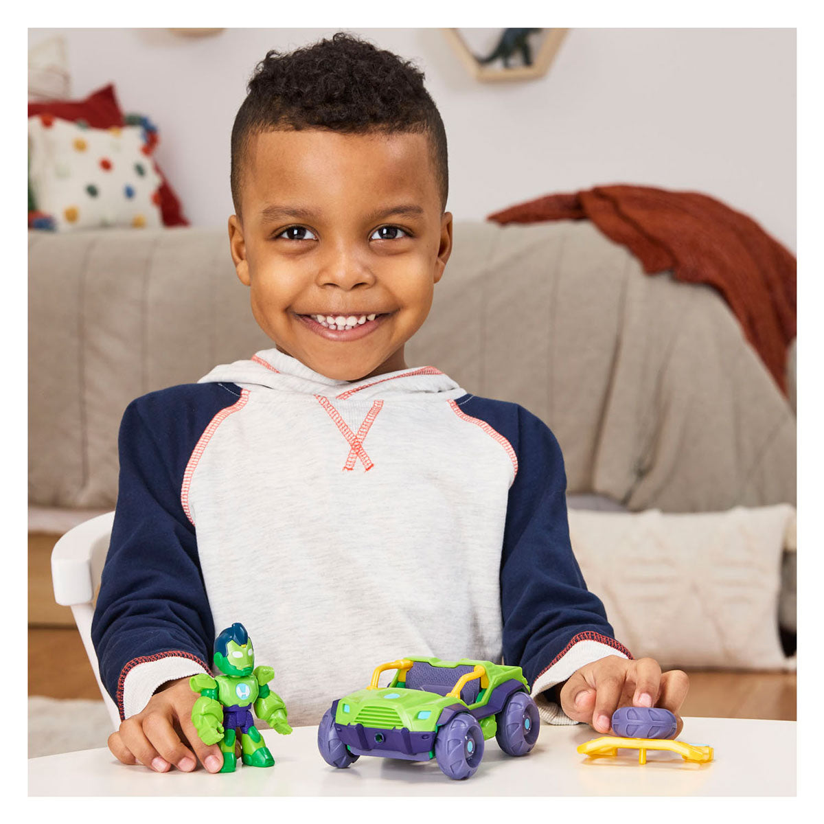 Hasbro Marvel Iron Man und seine tollen Freunde Iron Hulk als Spielfigur