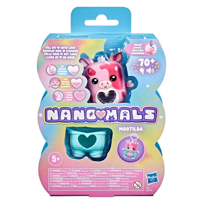 Hasbro Nanomals Mootilda, die rosa Kuh