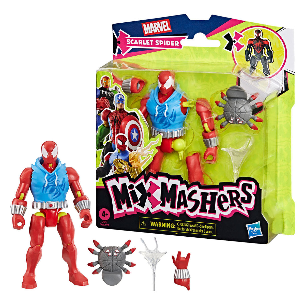 Hasbro Mixmashers Marvel Scarlet Spider Spielfigur