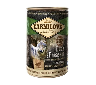 Carnilove Dog kann Fasane ducken