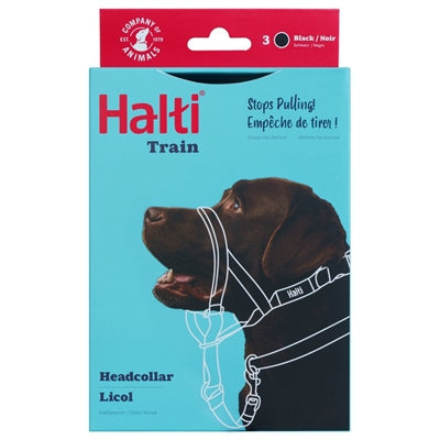 Die Firma der Tiere Kompanie der Tiere Halti Headcollar Black