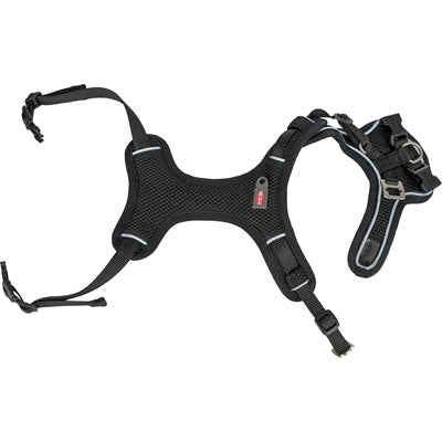 Trixie Hundegeschirr Premium flexmesh breite Brustschwarz